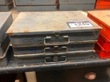 Lot of (3) Parts Cases w/ Nuts, Bolts, Washers, etc.