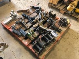 Lot of Asst. Ball Hitches, Winches, Sleeves, Pintle Hitches, etc.