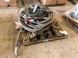 Pallet of Asst. Hydraulic Hoses, Tiger Torch, etc.