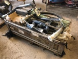 Crate of Asst. Pipe, Hydraulic Hoses, etc.