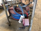 Hose Reel w/ Fuel Line, Nozzle, and Fill-Rite Series 800C Meter