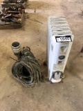 Lot of Electric Space Heater and Sump Pump