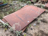 Lot of (2) Sheets of Asst. Plate Steel