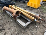 Lot of Hydraulic Cylinders and Asst. Parts