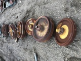Lot of (6) Asst. Track Rollers