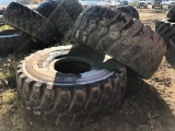 Lot of (2) 26.5R25 Tires