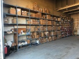 Lot of (12) Sections of EZ Rect Shelving