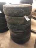 Lot of (2) LT235/80R17 Tires and (3) LT265/70R17 Tires