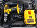 DeWalt 18V Cordless Drill w/ Case, Extra Battery and Charger