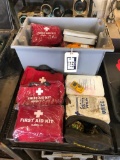 Lot of Asst. First Aid Kits, etc.