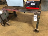 Mobile Steel Shop Table