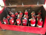 Lot of Approx. (18) Asst. Fire Extinguishers