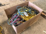 Crate of Asst. Electrical Cords