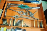 Contents of Drawer 2 inc. Metric Taps and Dies and Handles.