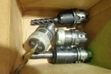 Lot of 4 HSK Tool Holders w/ Tooling.