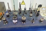 Lot of Approx. 22 Asst. ISO 40 Tool Holders and Tooling.