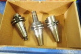 Lot of 3 ISO 40 Tool Holders.