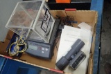 Lot of My Weigh i201 Compact Digital Balance Scale and GPI TM Series Water Flow Meter.