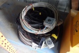 Lot of Electrical Conduit and Cable.