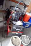 Hotsy 795SS Portable Steamer Pressure Washer w/ Gun and 2 Pails Cleaner.