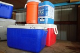 Lot of 2 Coolers and 2 Waterjugs.