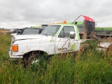 1989 Ford F350 Single Axle 1-ton Truck Chassis **NOTE: REQUIRES BATTERY. LOCATED IN CROSSFIELD, AB**