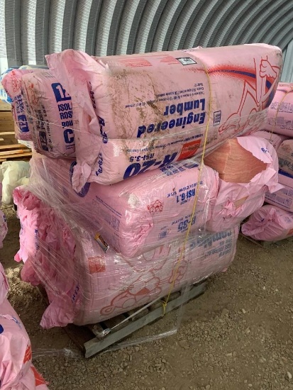 Lot of 10 Bundles R-20 Insulation, R-35 Insulation and R-40 Insulation.