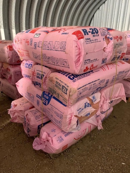 Lot of 10 Bundles R-20 Insulation.