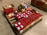 Pallet of Asst. Washers, Keyed Handles, Concrete Anchors, etc.