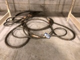 Lot of (4) Asst. Cable Slings