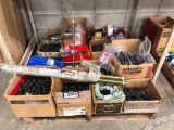 Pallet of Asst. Fasteners, including Bolts, Ready Rod, Nuts, Washers, etc.