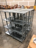 Lot of (10) Metal Shelves