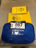 Expedition First Aid Kit w/ Outdoor All-Weather Note Pads