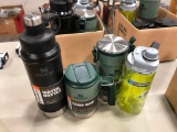 Lot of (1) Stanley Water Bottle, (1) Stanley Beer Steins, (1) Stanley Camp Mug, (1) Nalgene Water