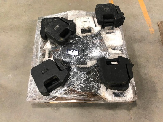 Pallet of Approx. 20 Counter Weights
