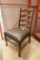 Rare Ladderside Dining Chair.