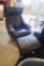 Marzilli Romeo Leather Swivel Reclining Arm Chair w/ Ottoman.