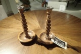 Lot of 2 Candlesticks.