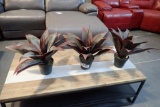 Lot of 3 Artificial Plants.