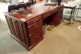 Double Pedestal Desk-USED.