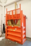 JV Manufacturing TVB-60-S Cardboard Bailer w/ Bailing Wire. **ELECTRICAL DISCONNECT REQUIRED BY