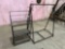 Lot of Shop Built Mobile Spool Rack/ Shelf and Paint Drying Stand