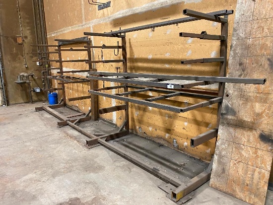 Shop Built Steel Cantilever Rack