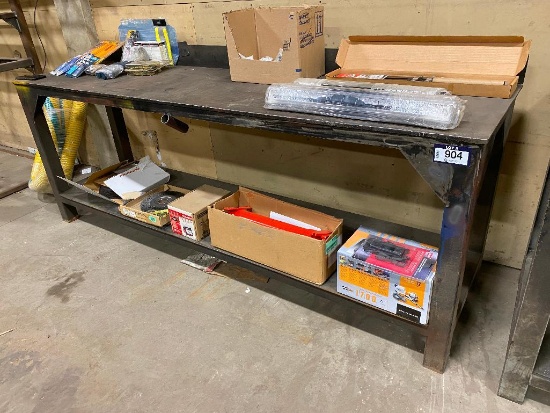 24in X 98in Steel Welding Bench