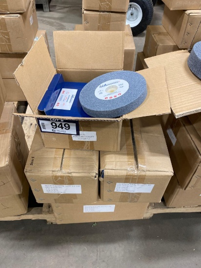 Lot of (4) Cases of Asst. Bench Grinding Wheels