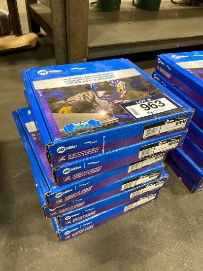 Lot of (5) Asst. Miller Weldcraft TIG Hoses