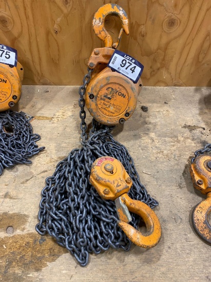 Kito Corp 2-Ton Chain Hoist