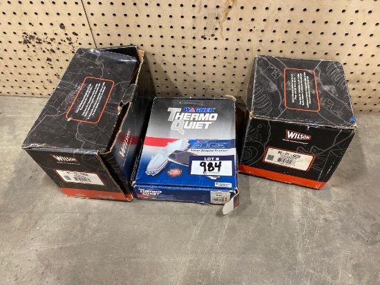 Lot of (1) Wilson Starter, (1) Wilson Alternator and Wagner Brake Pads