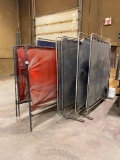 Lot of (9) Asst. Welding Screens