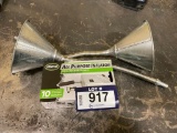 Lot of (2) Oil Funnels and (1) Slime All Purpose Inflator